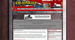 Desktop Screenshot of cbjunkies.com